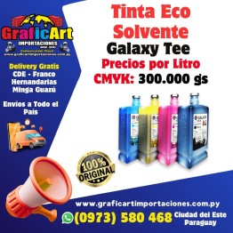 Tintas Galaxy Tee - Eco Solvente